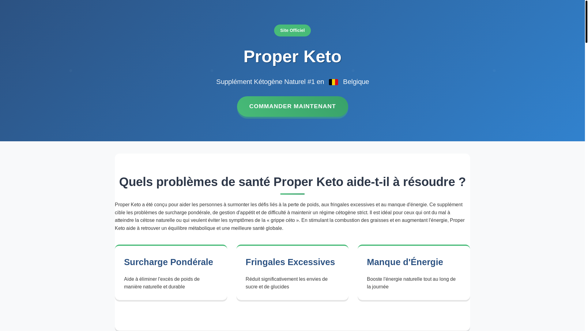 website screenshot of https://properketobelgium.com/