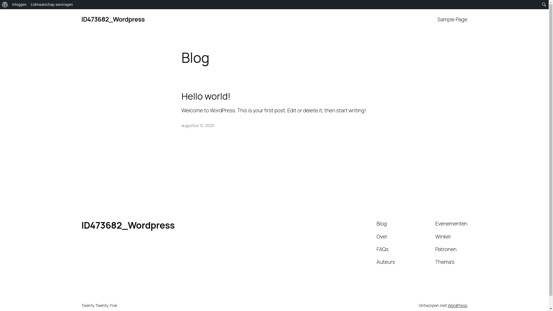 website screenshot of https://atelieronline.be/