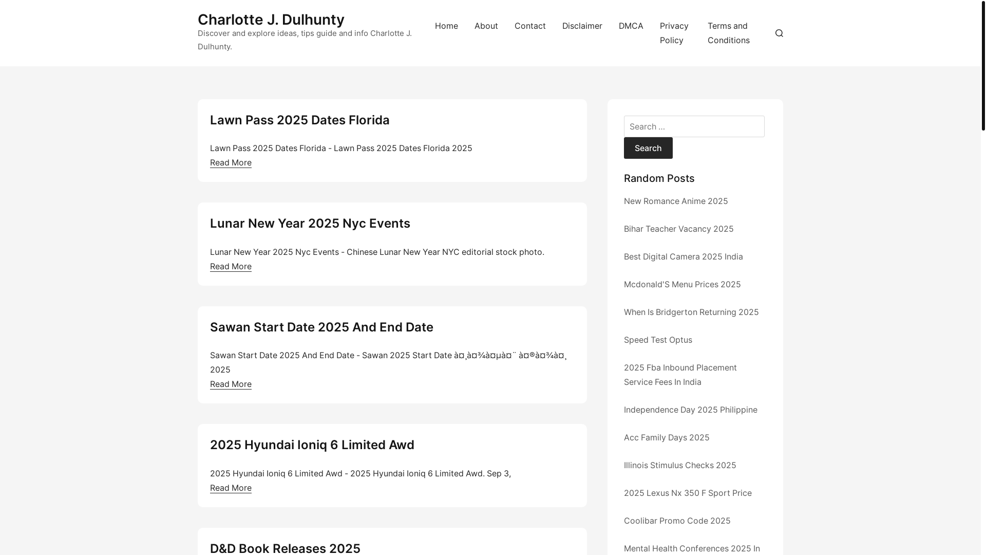 website screenshot of https://charlottejdulhunty.pages.dev/