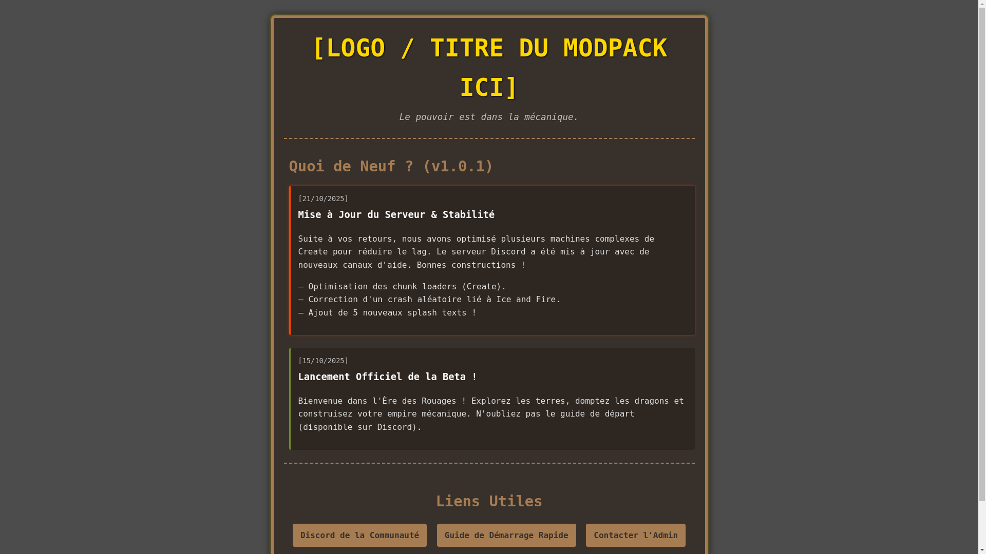 website screenshot of https://moxiocraft.pages.dev/