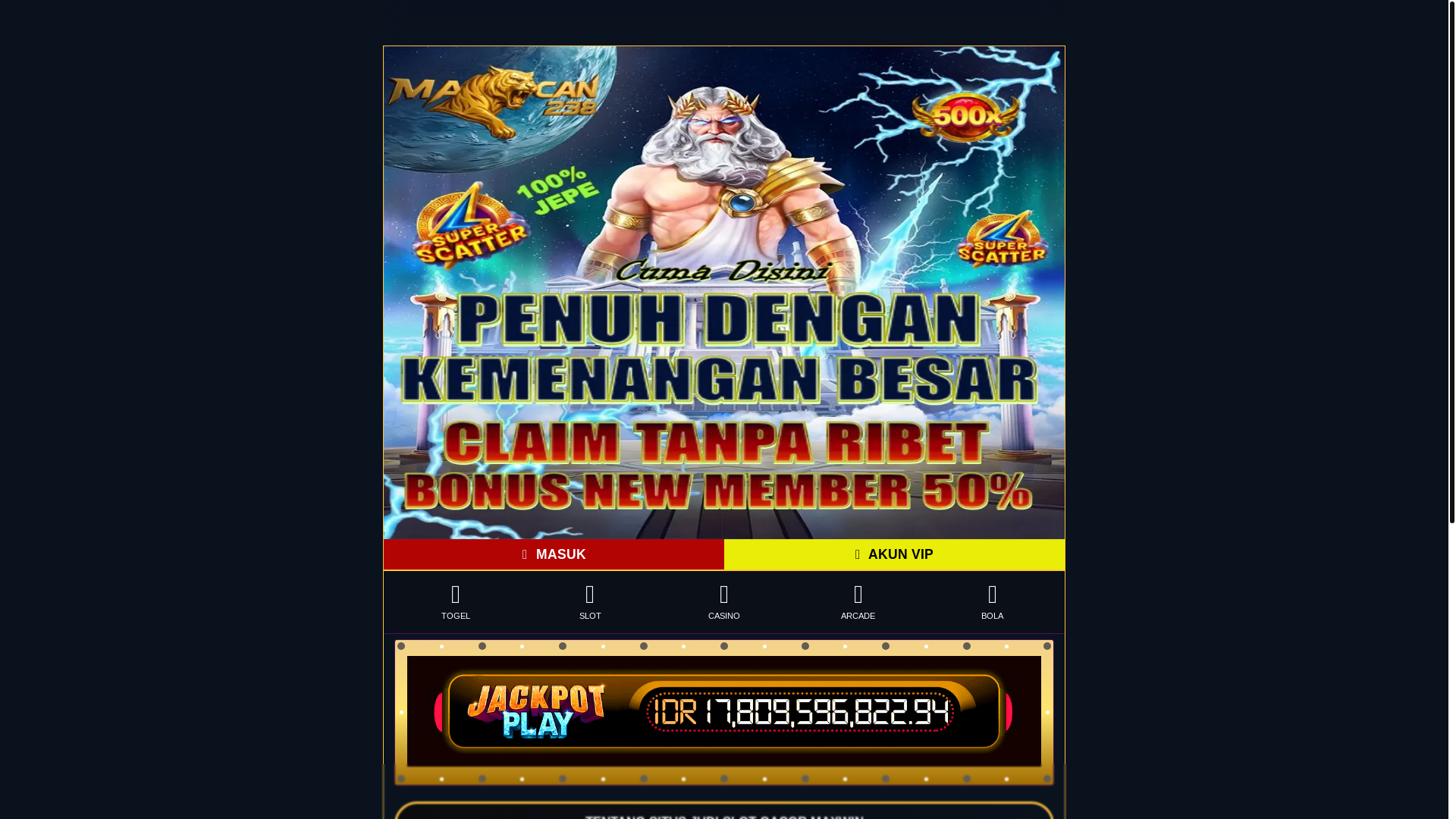website screenshot of https://memberbaru-pastiwd.online/