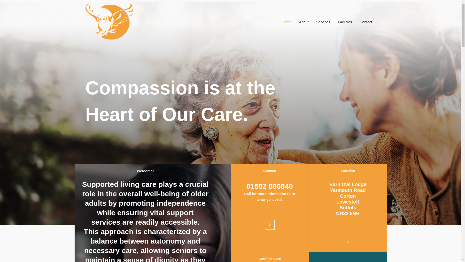 website screenshot of https://assistedlivingcare.uk/