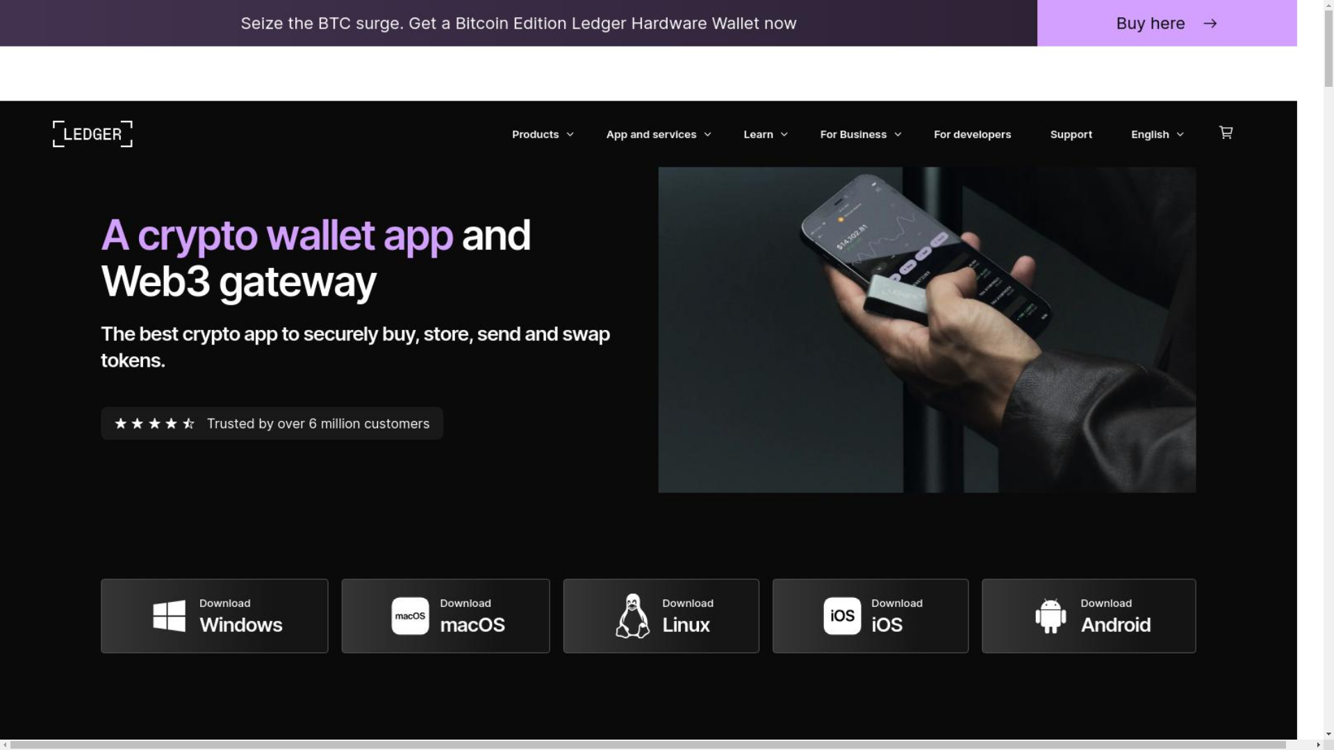 website screenshot of https://ledger-start.gitlab.io/en-us/