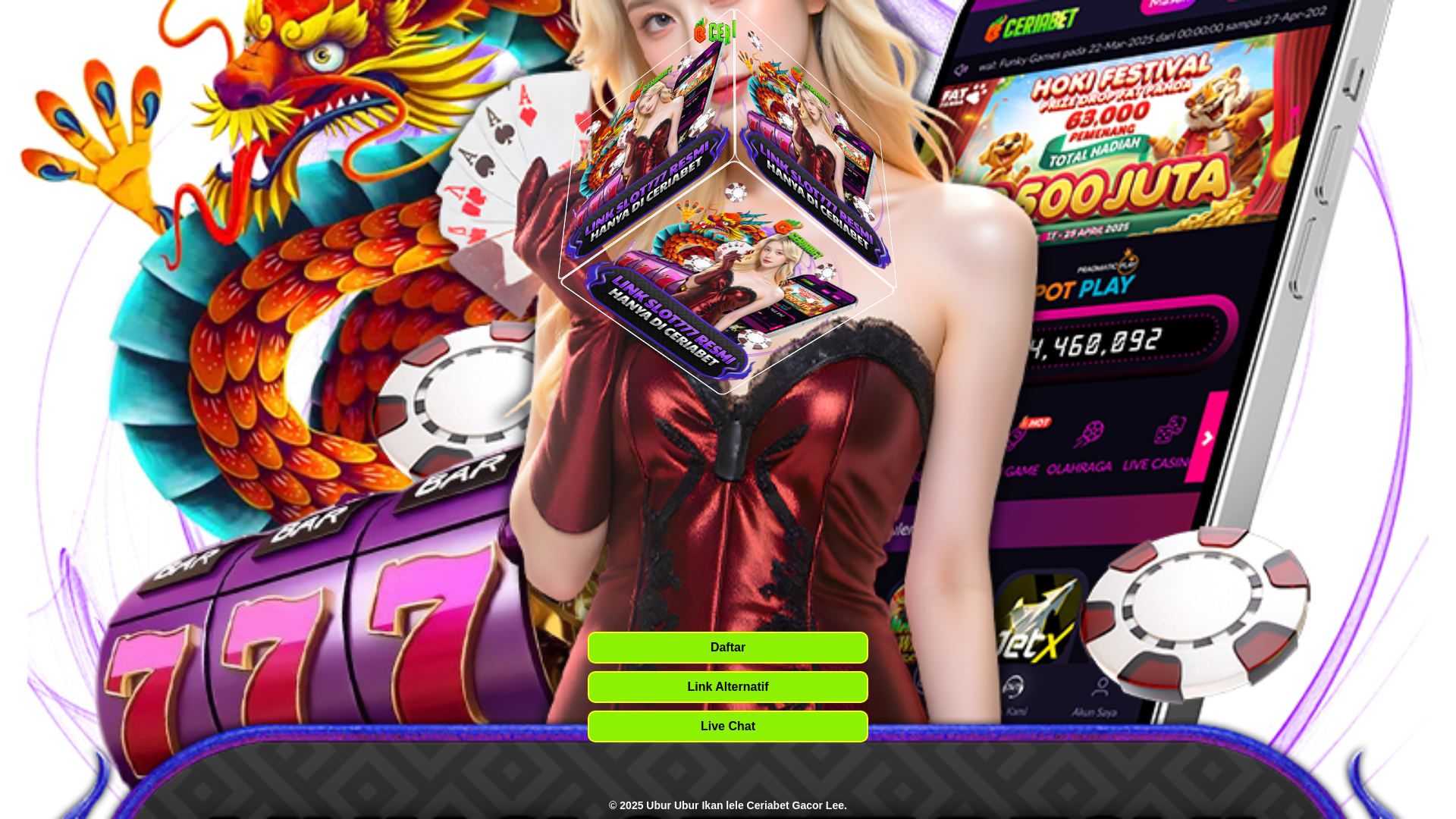 website screenshot of https://linkterbaikslot777.pages.dev/