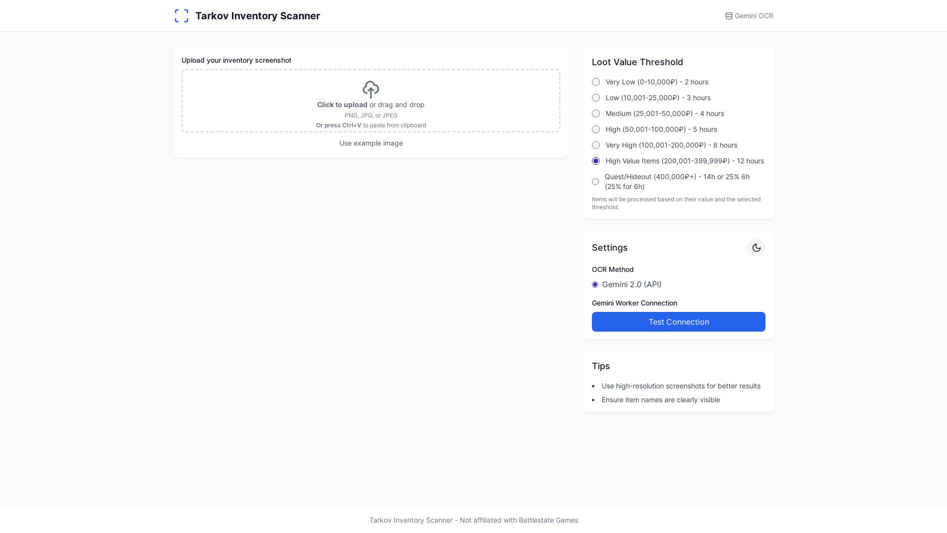 website screenshot of https://stashscanner.pages.dev/