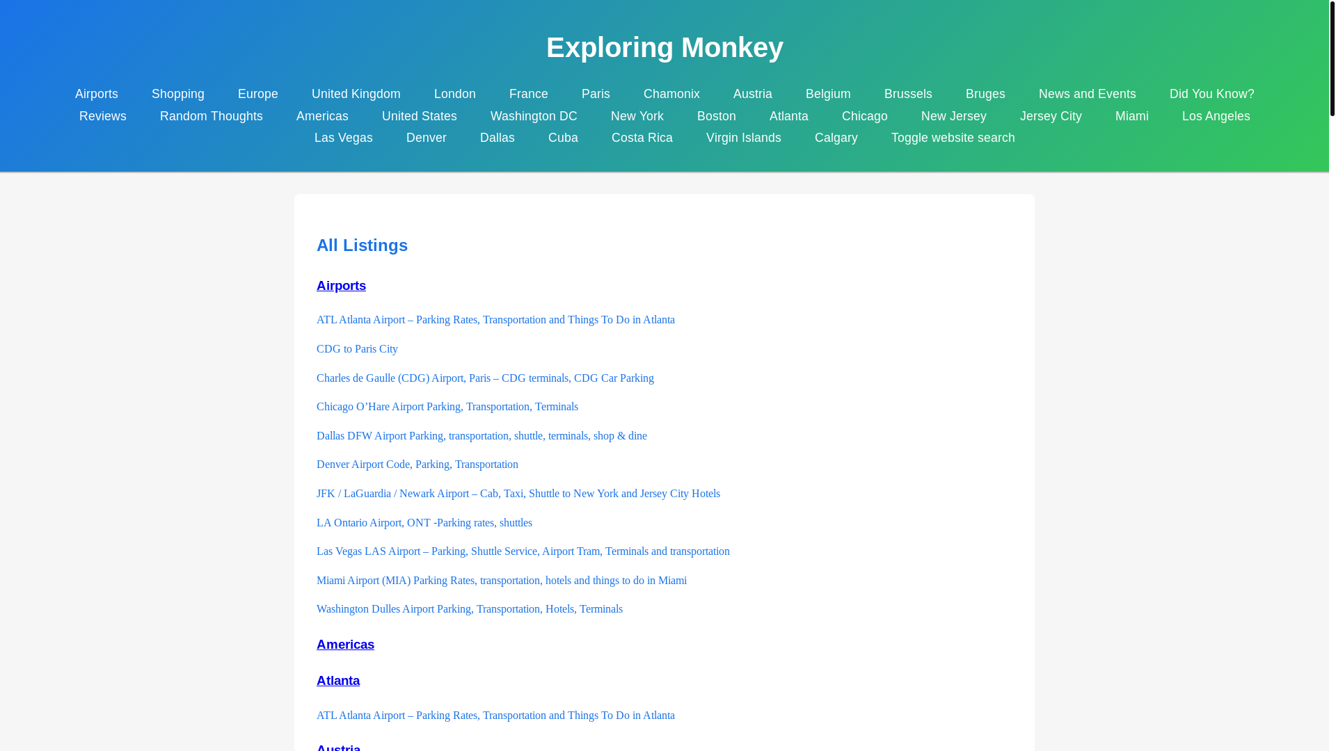 website screenshot of https://exploringmonkey.pages.dev/