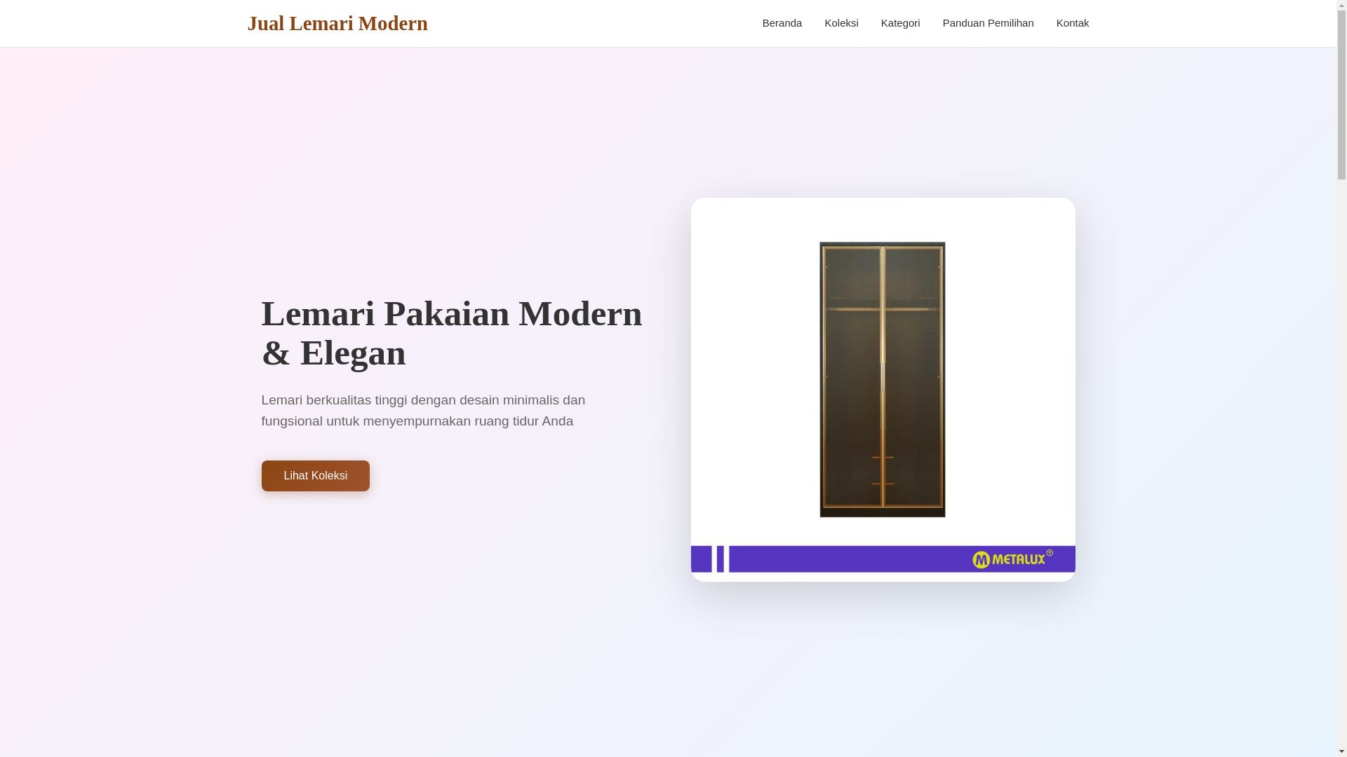 website screenshot of https://lemarimoderndisini.pages.dev/