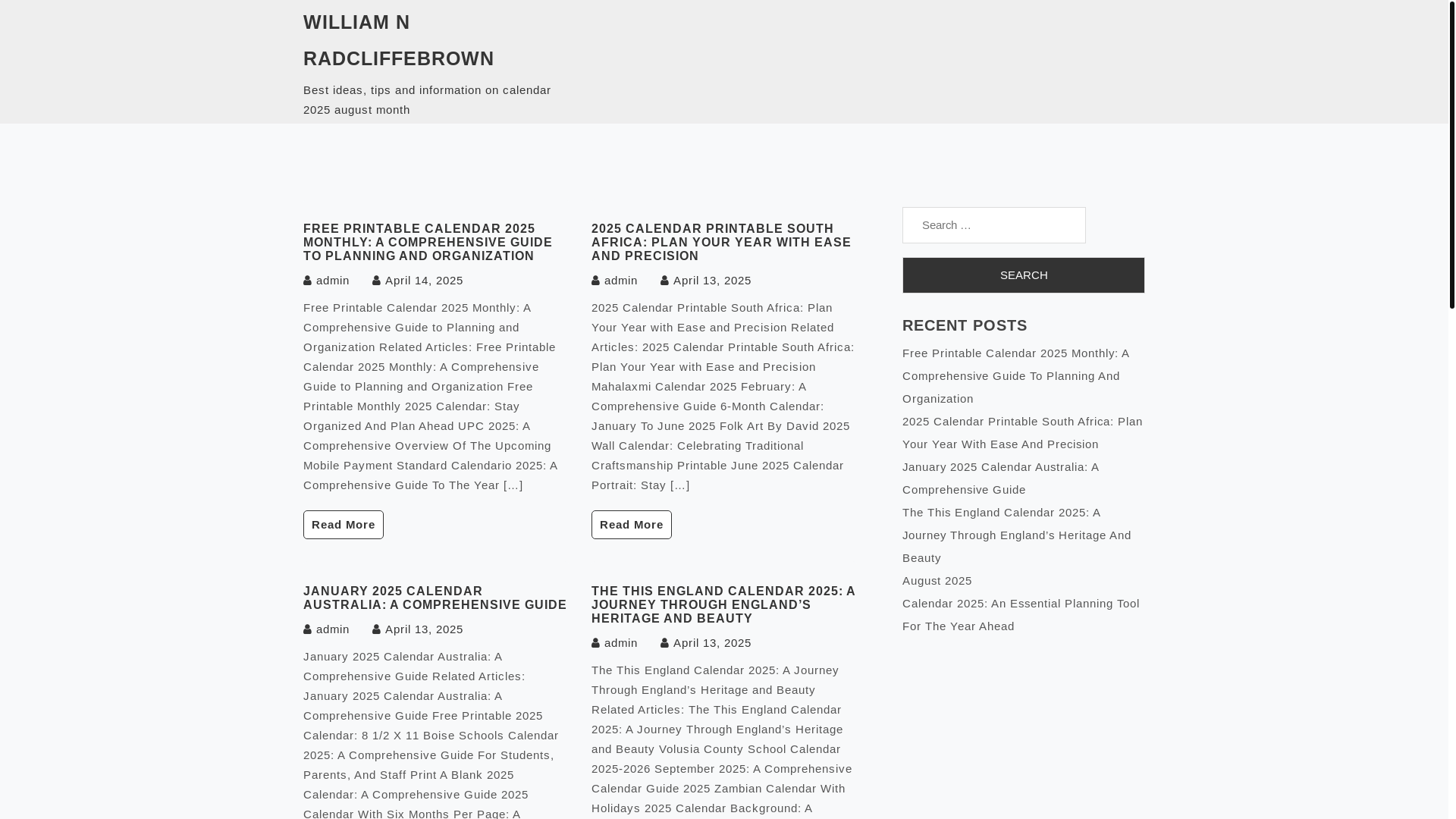 website screenshot of https://williamnradcliffebrown.pages.dev/
