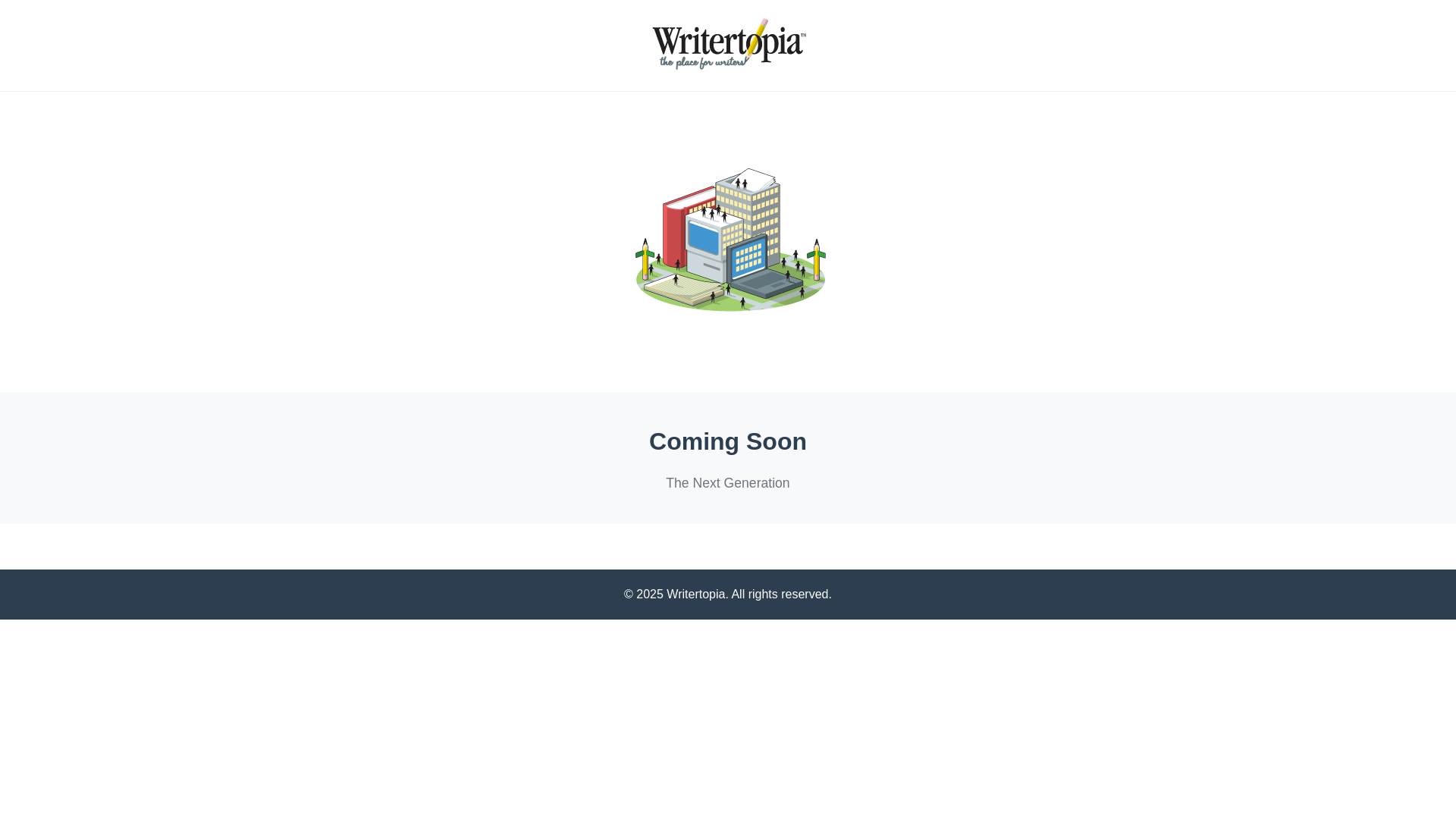 website screenshot of https://writertopia.pages.dev/