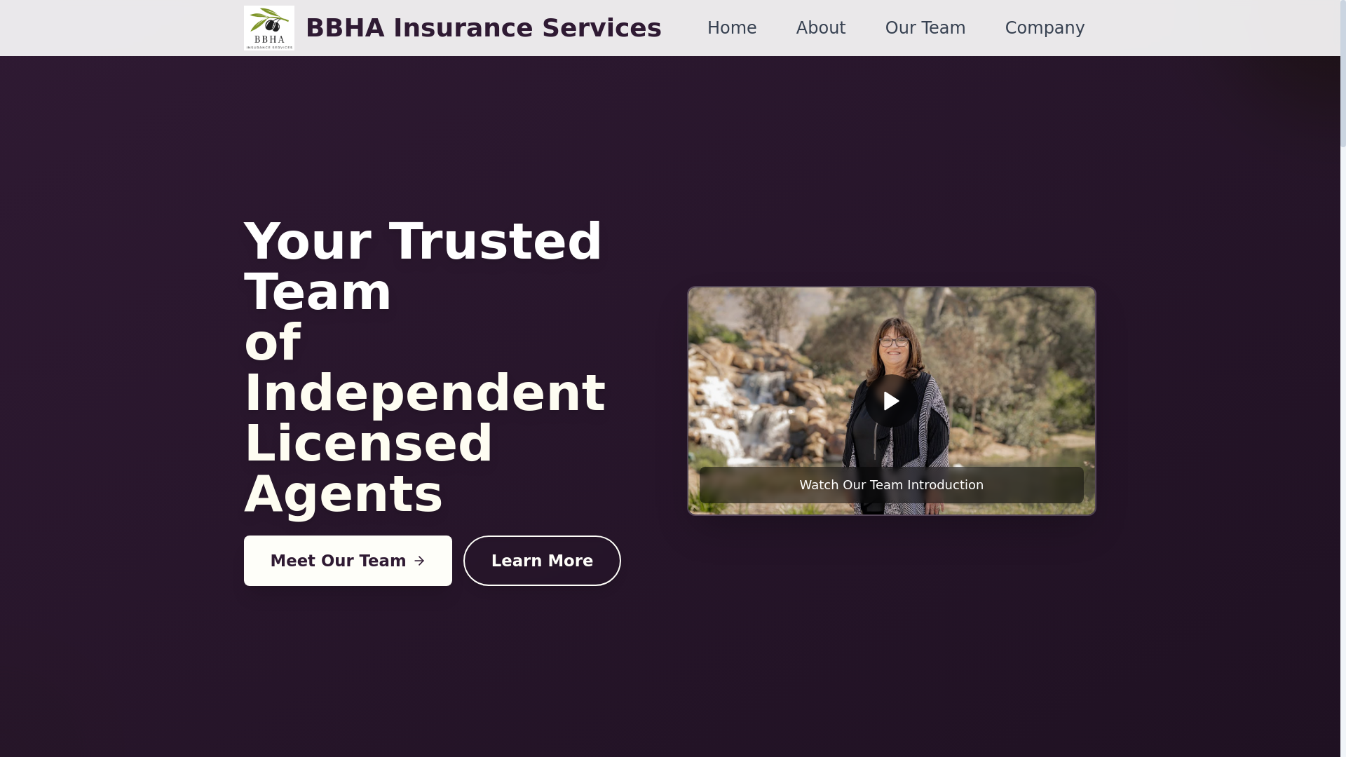 website screenshot of https://rachael-brown-medicare-site.pages.dev/