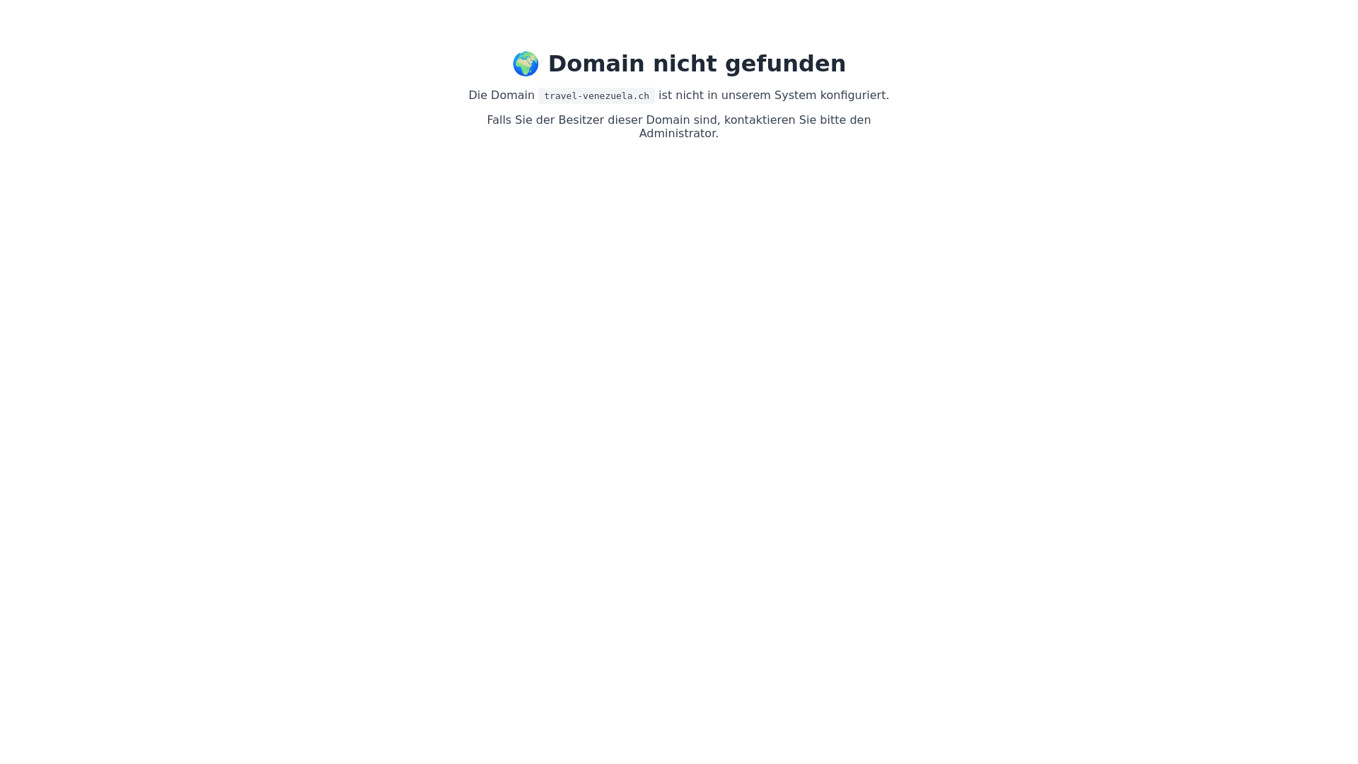 website screenshot of https://travel-venezuela.ch/