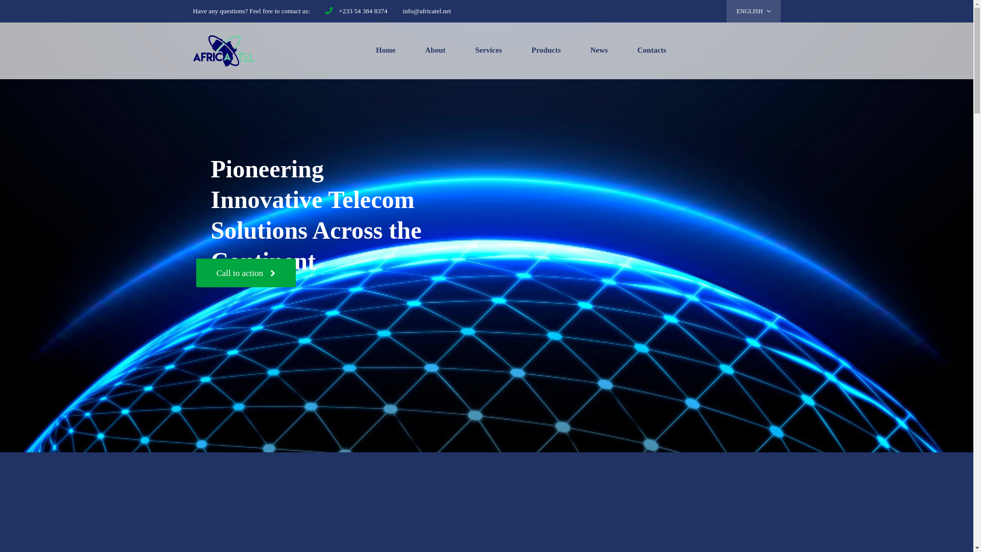 website screenshot of https://africa-tel.net