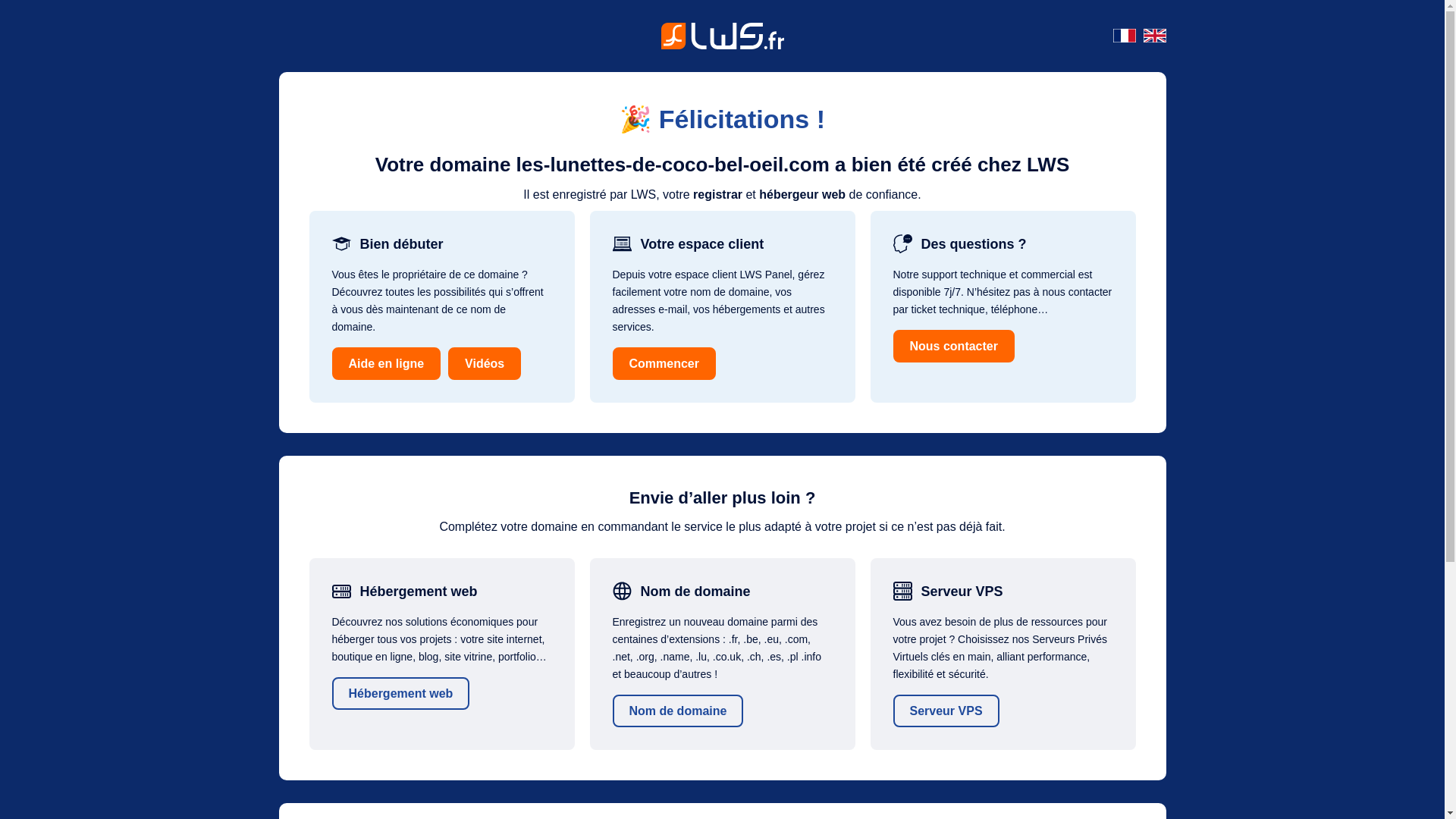 website screenshot of https://les-lunettes-de-coco-bel-oeil.com/