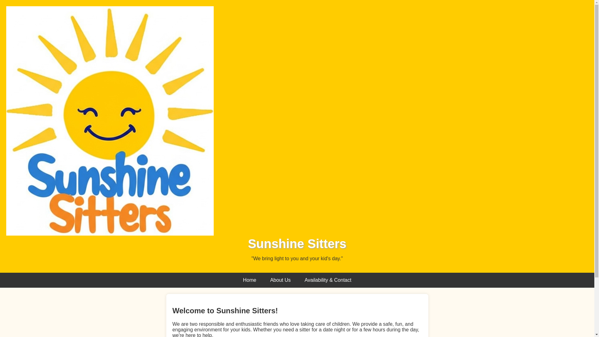 website screenshot of https://sunshine-sitters.pages.dev/