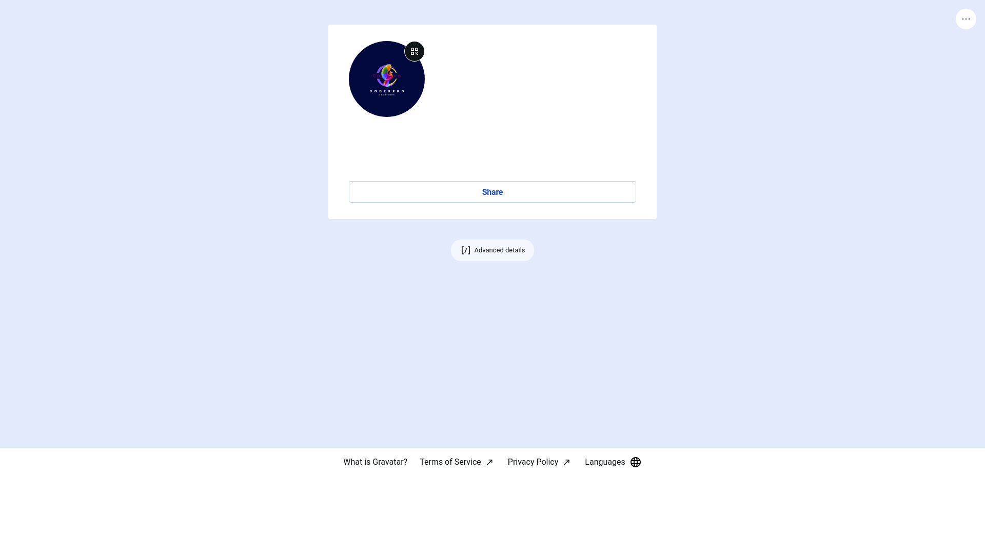 website screenshot of https://codexprosolutions.info/