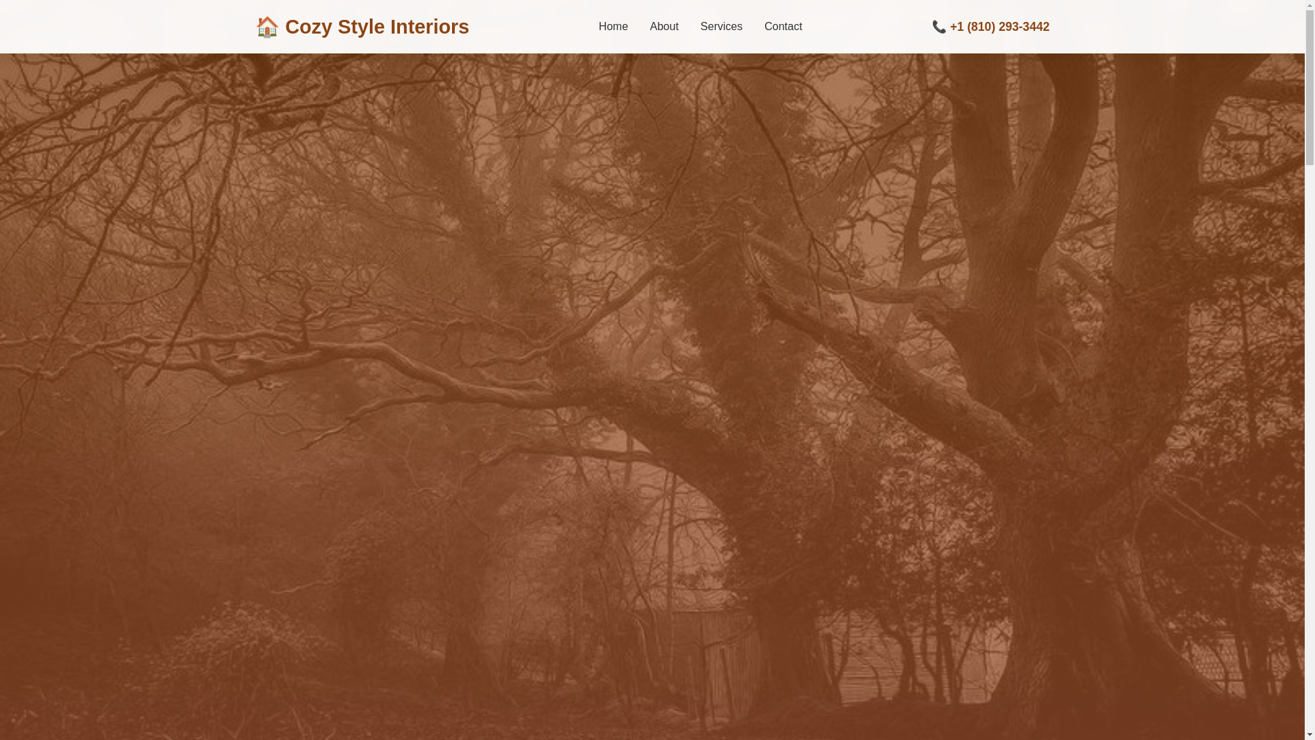 website screenshot of https://cozystyleinteriors.sbs/