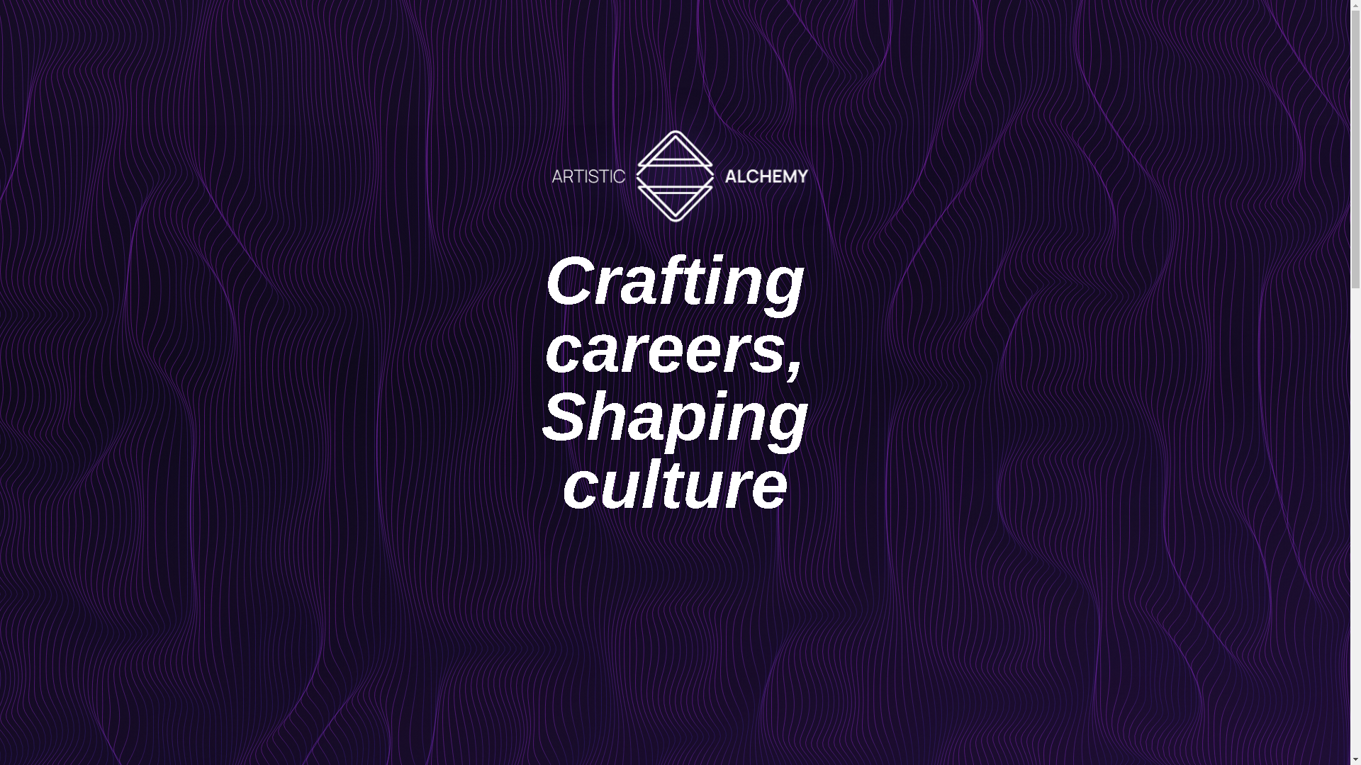 website screenshot of https://artisticalchemy.app/