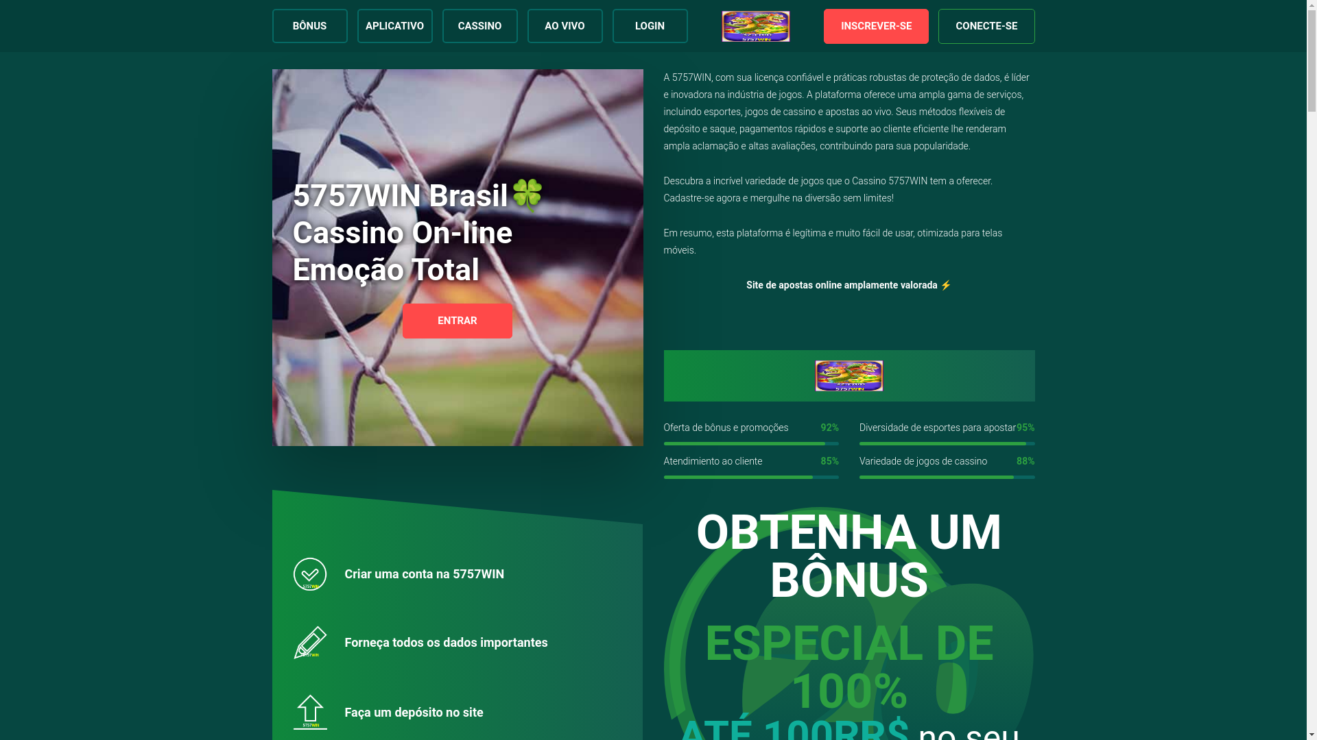website screenshot of https://5757win-navi.com/