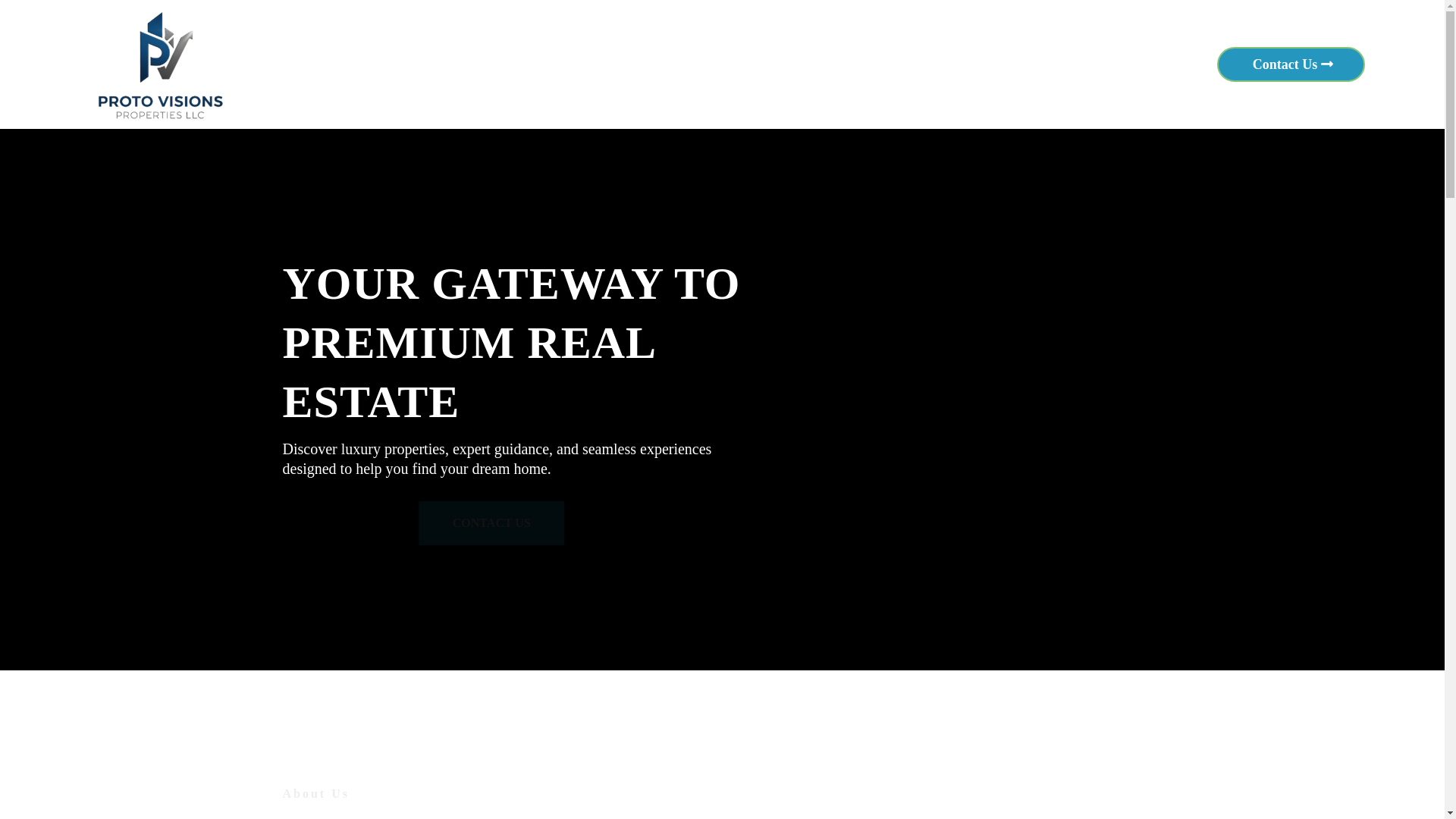 website screenshot of https://protovisionsproperties.com/