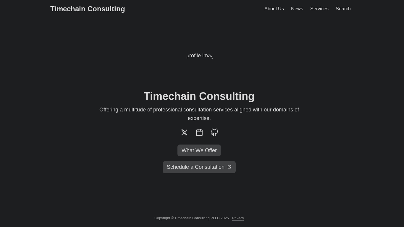 website screenshot of https://timechain-website.pages.dev/