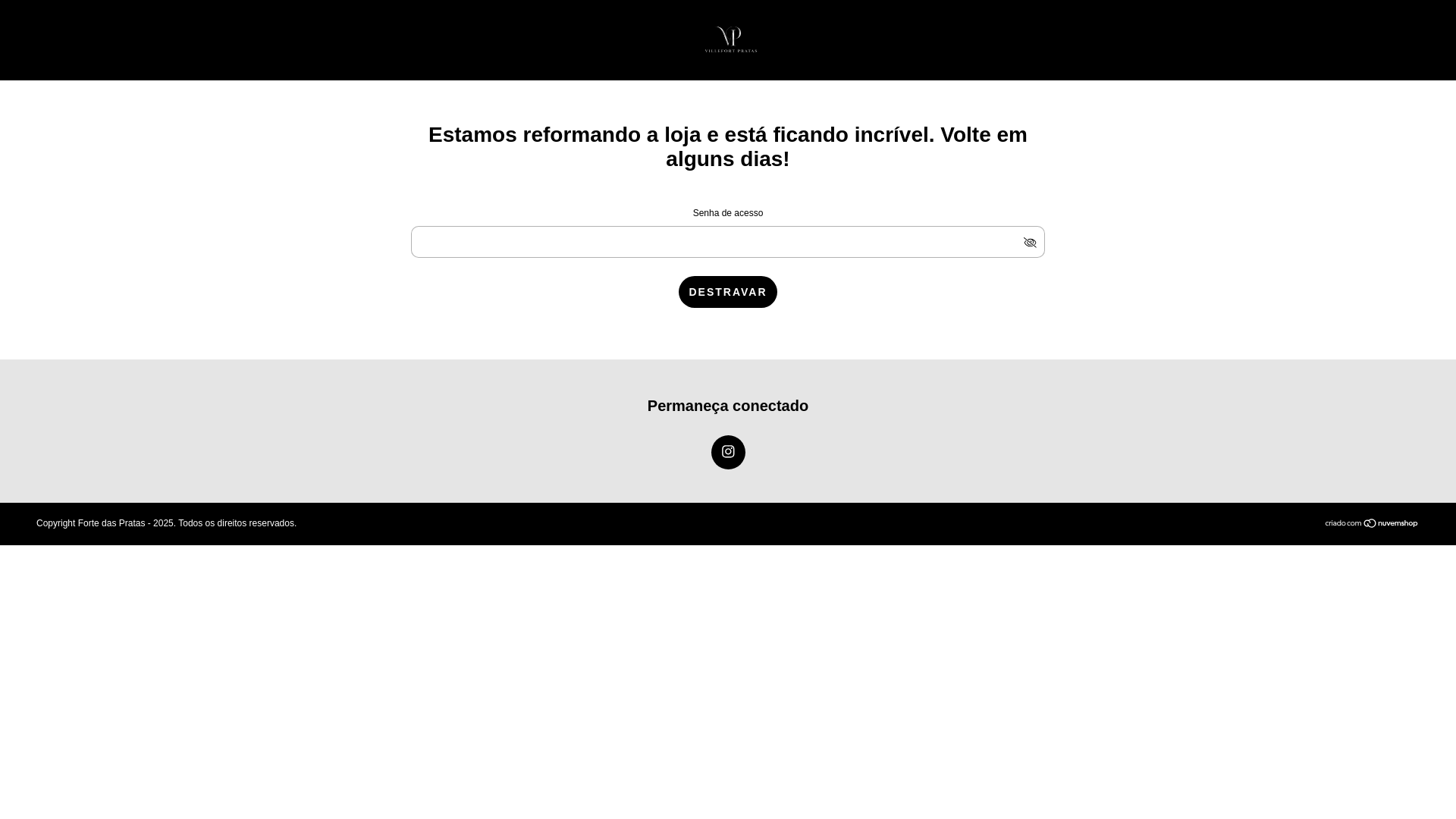 website screenshot of https://villefortpratas.com.br/