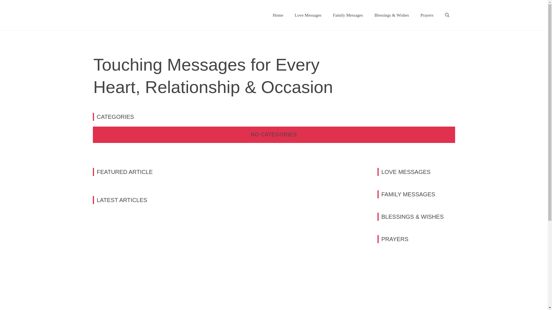 website screenshot of https://touchingmessages.com/