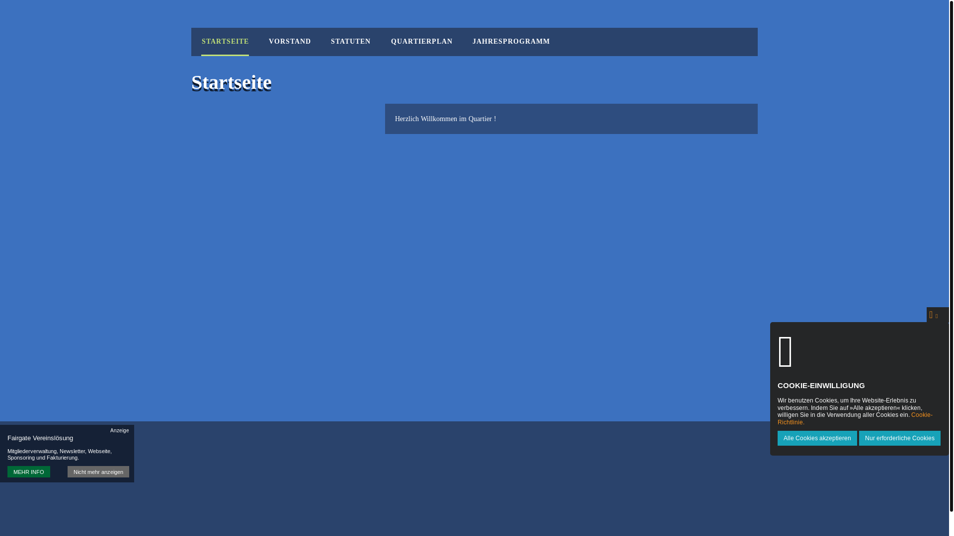 website screenshot of https://quartierverein-sonnenberg.ch/