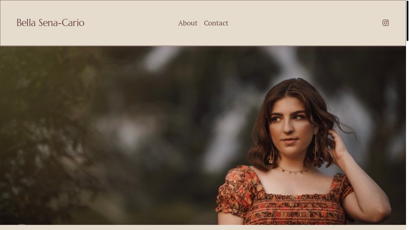website screenshot of https://bellasena-cario.com/