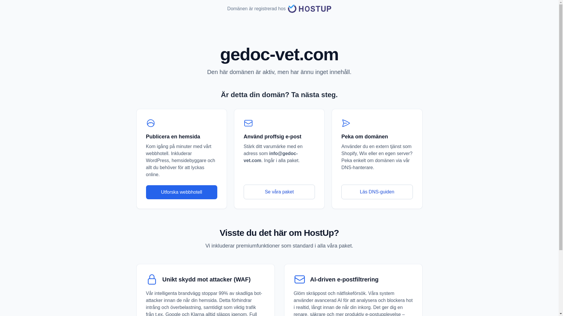 website screenshot of https://gedoc-vet.com/