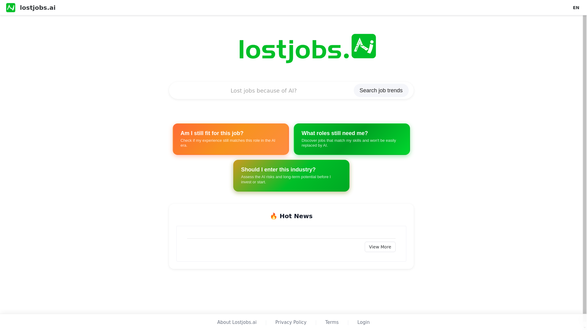 website screenshot of https://careersure-ai.pages.dev/