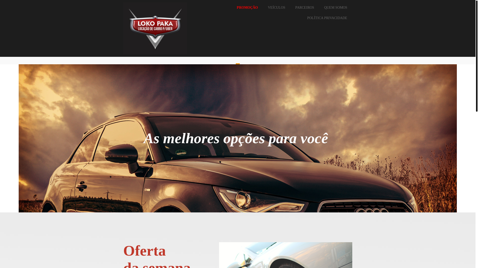 website screenshot of https://lokopakalocadora.com.br/