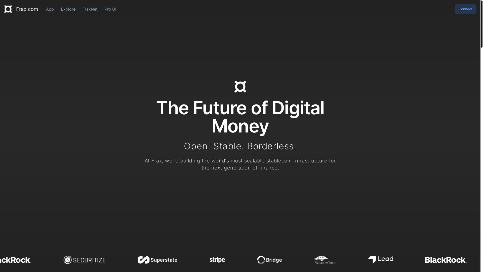 website screenshot of https://fui-frontend.pages.dev/