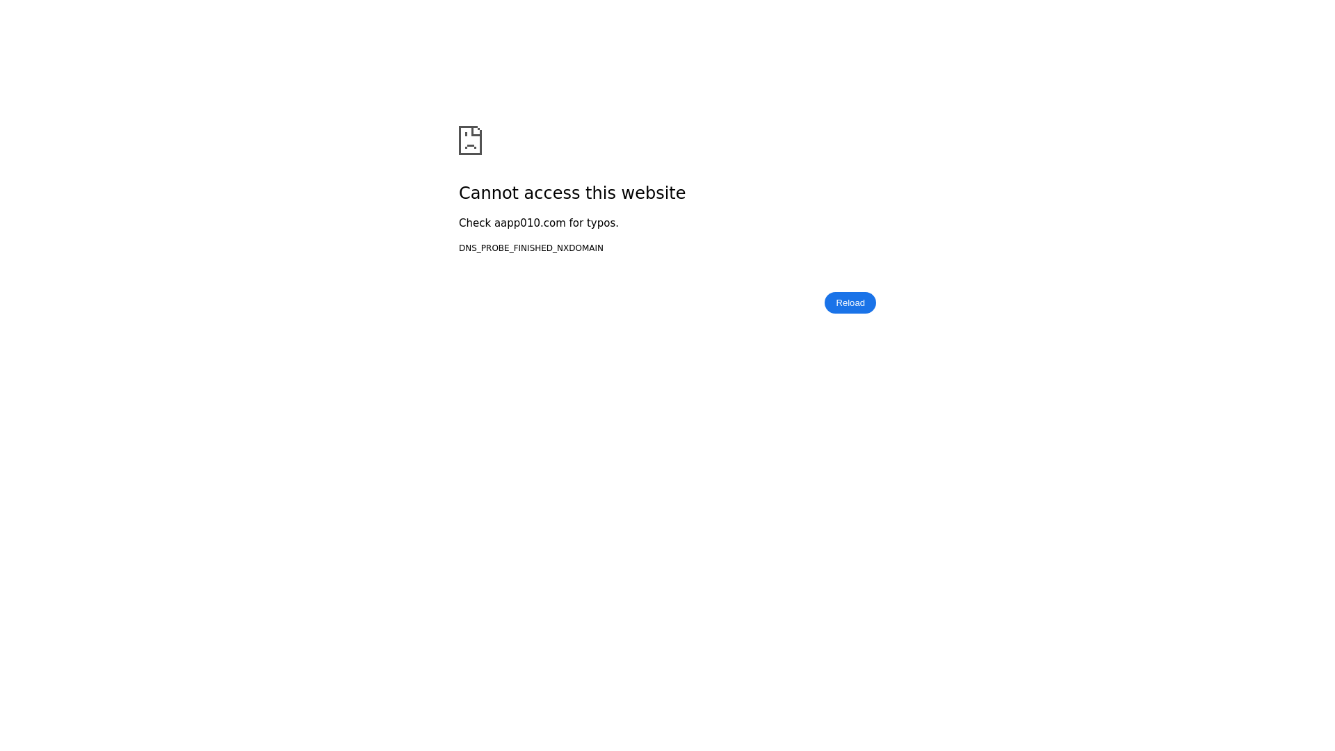 website screenshot of https://aapp010.com/