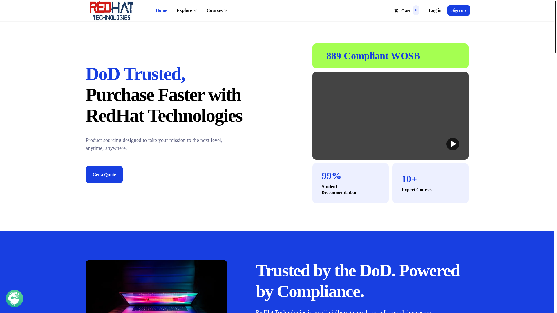 website screenshot of https://artemisvale.com/