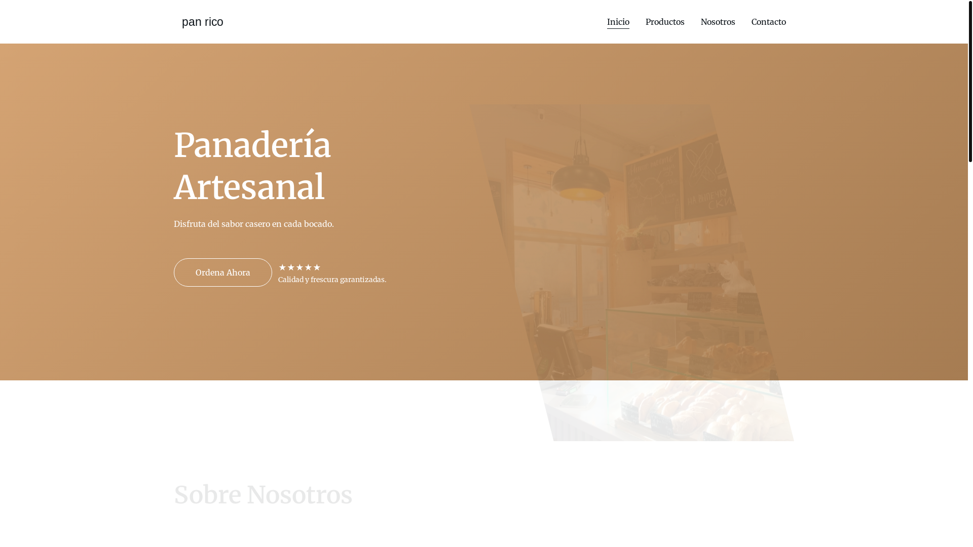 website screenshot of https://panrico.fun/