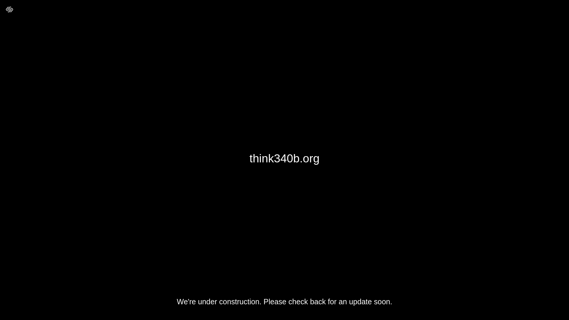 website screenshot of https://think340b.org/