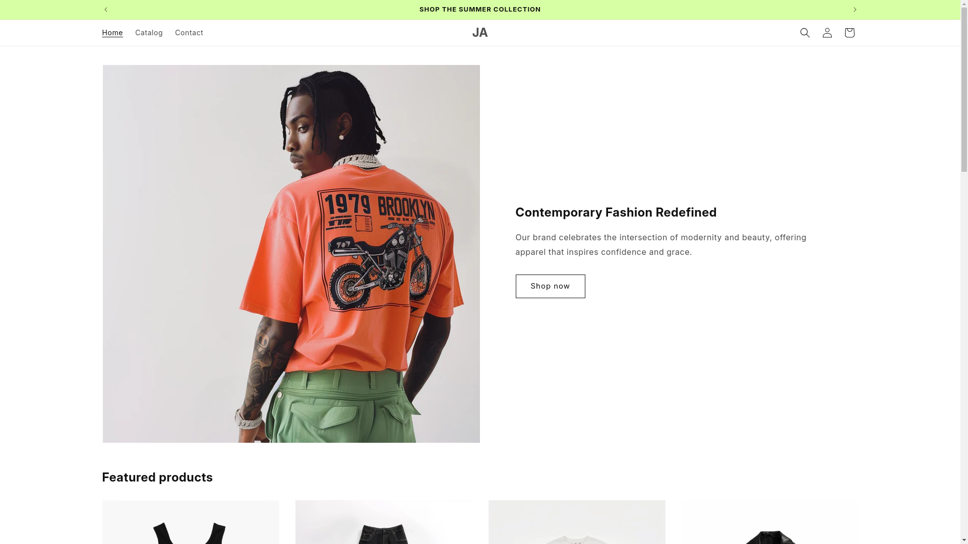 website screenshot of https://storebroja.com/