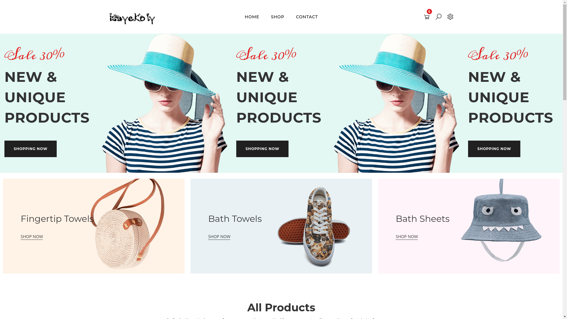 website screenshot of https://isayekoly-com.pages.dev/