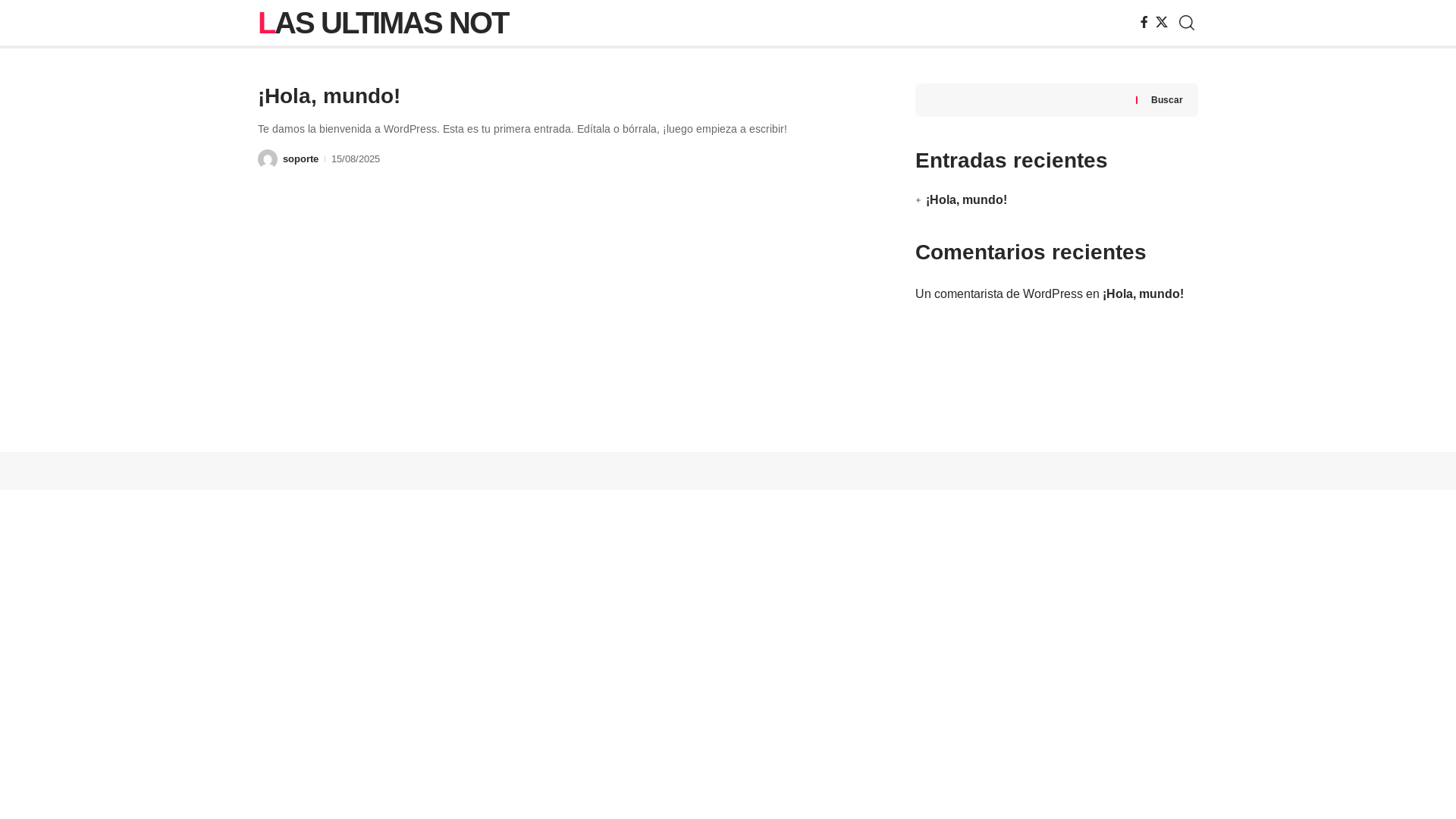 website screenshot of https://lasultimasnot.com/