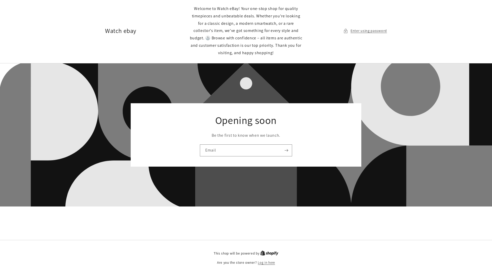 website screenshot of https://watchebay.com/