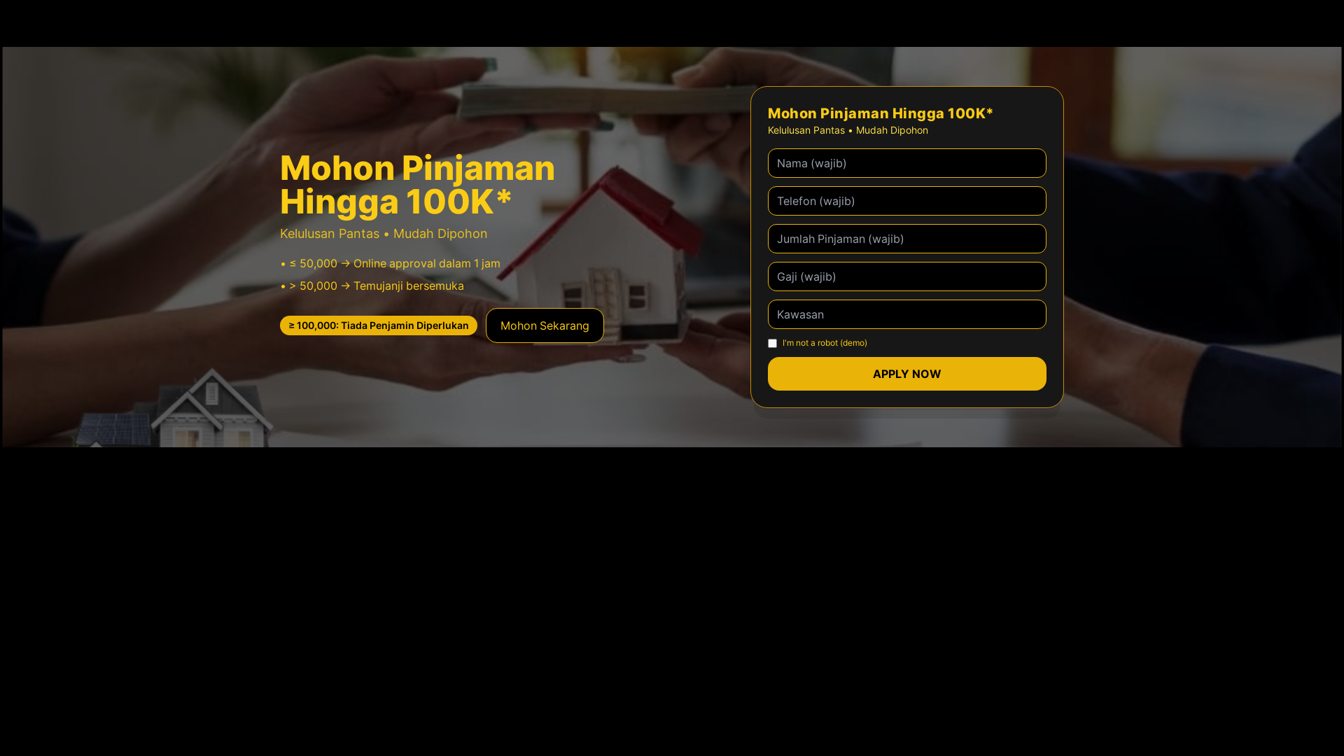 website screenshot of https://ezpinjamloan.pages.dev/