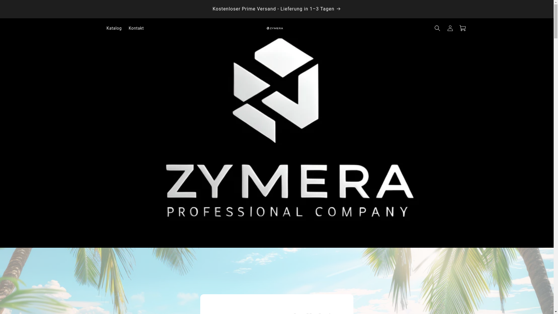 website screenshot of https://zymera.net/