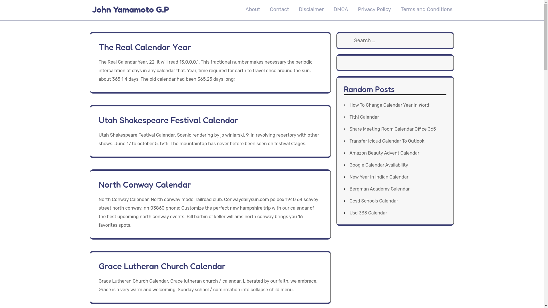 website screenshot of https://johnyamamotogp.pages.dev/