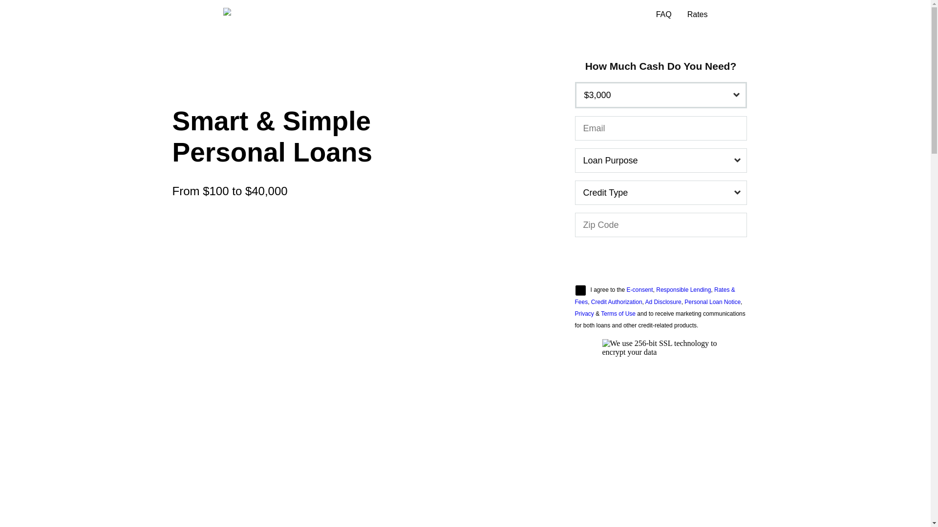 website screenshot of https://loansforno-credit.com/