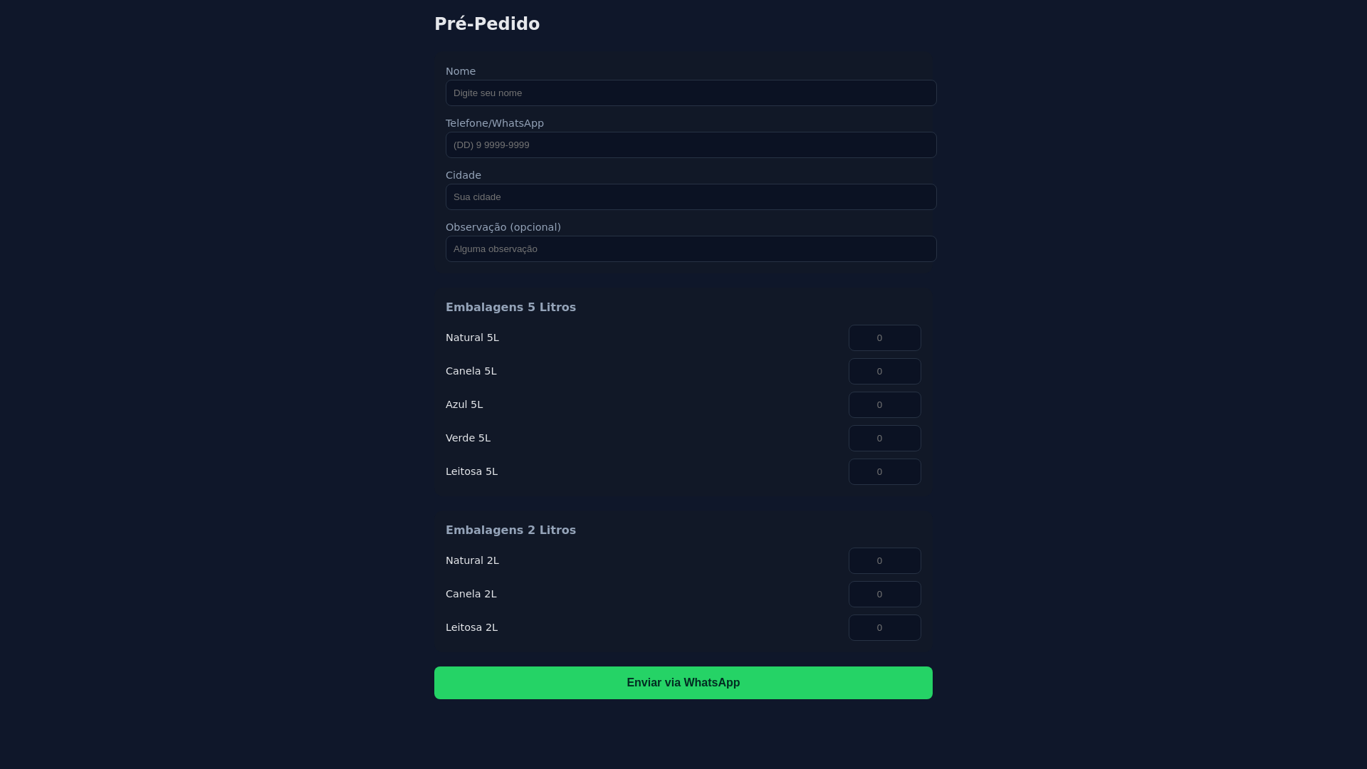 website screenshot of https://orcamentosoplastico.pages.dev/