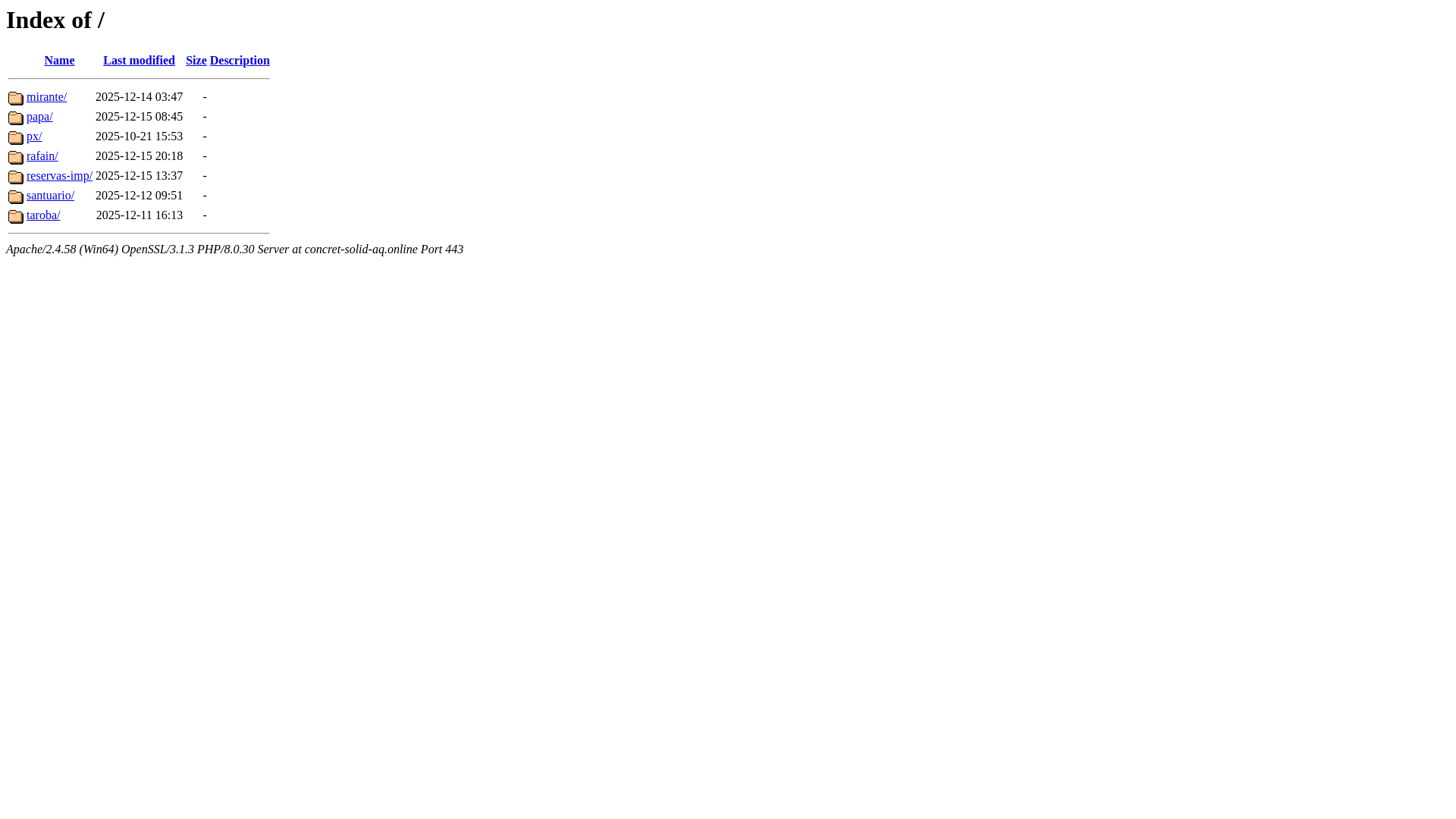 website screenshot of https://concret-solid-aq.online/