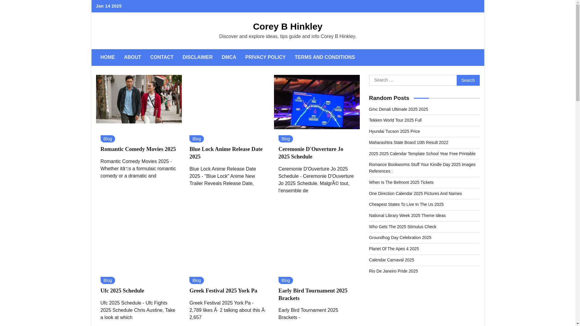 website screenshot of https://coreybhinkleyg.pages.dev/