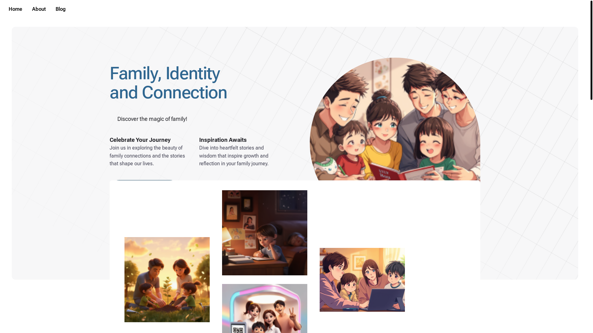 website screenshot of https://sumbodyfamily.com/