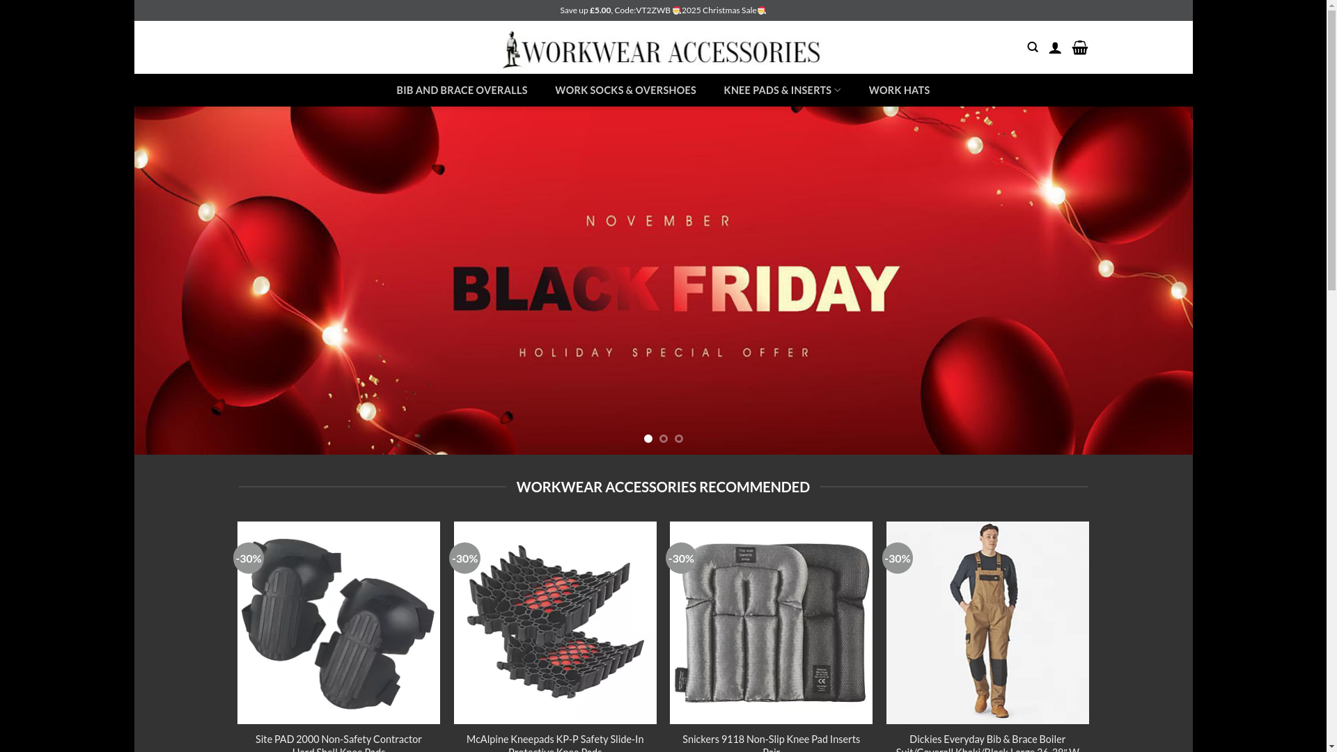 website screenshot of http://kneepadssale.com/