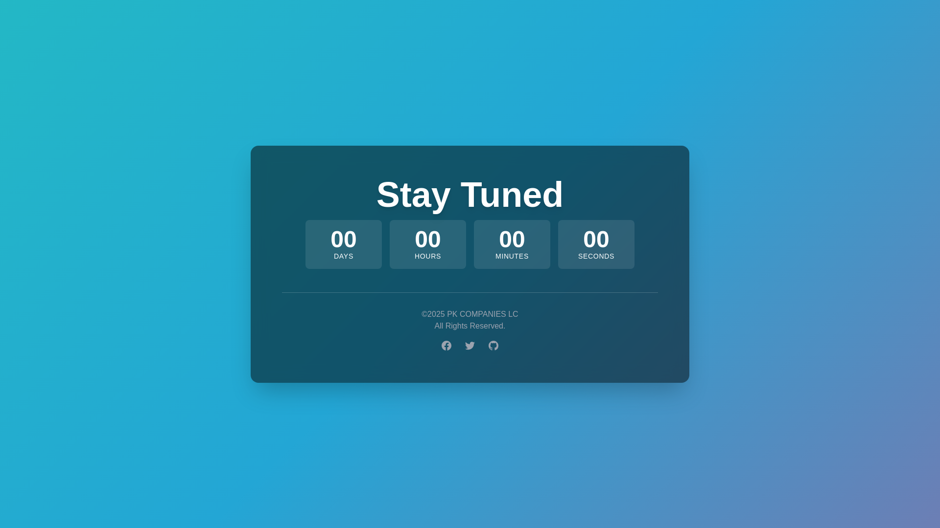website screenshot of https://pkcompanieslc.com/